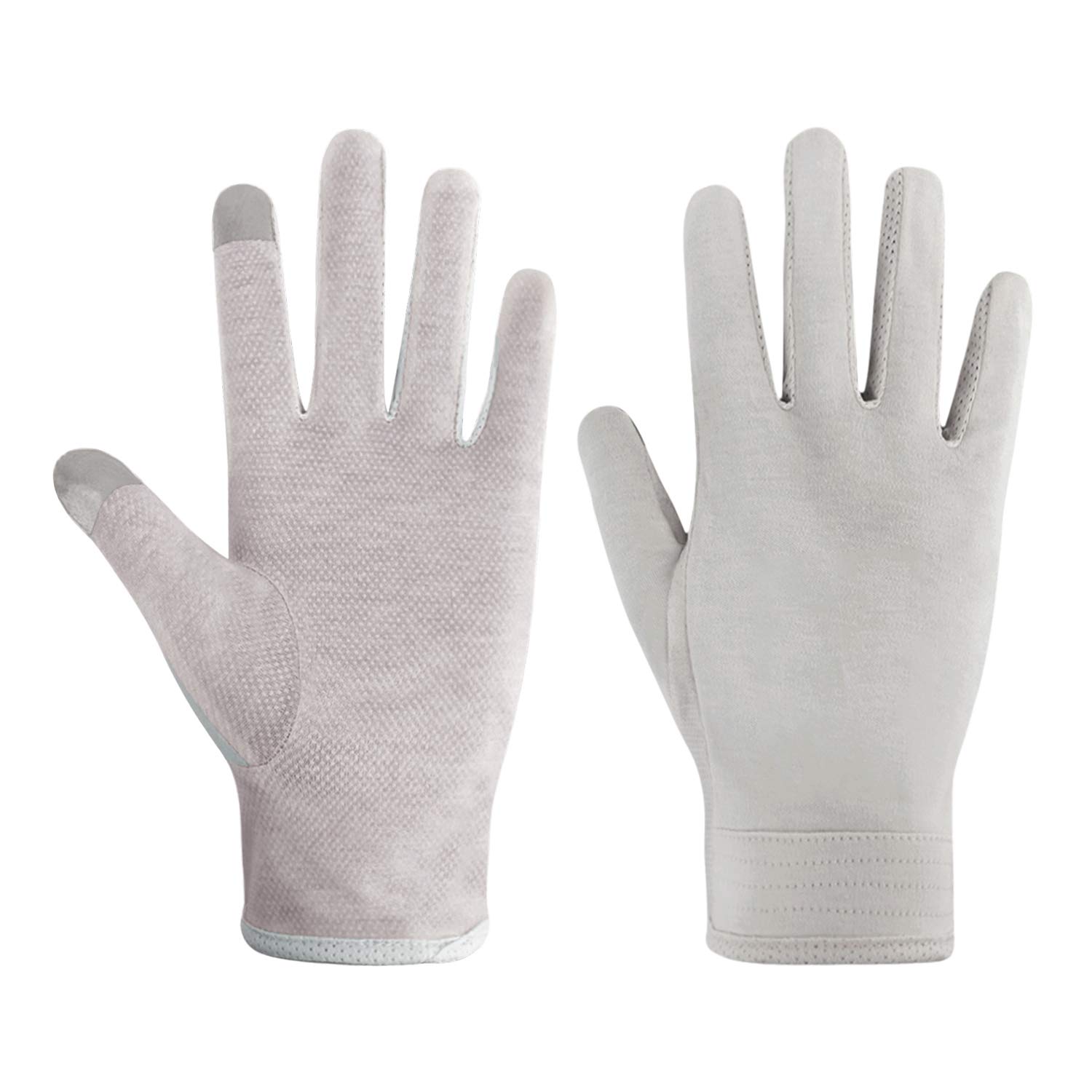 RUIXIA Gants de Conduite Homme Anti UV Tactiles Antidérapants Respirants Anti Soleil