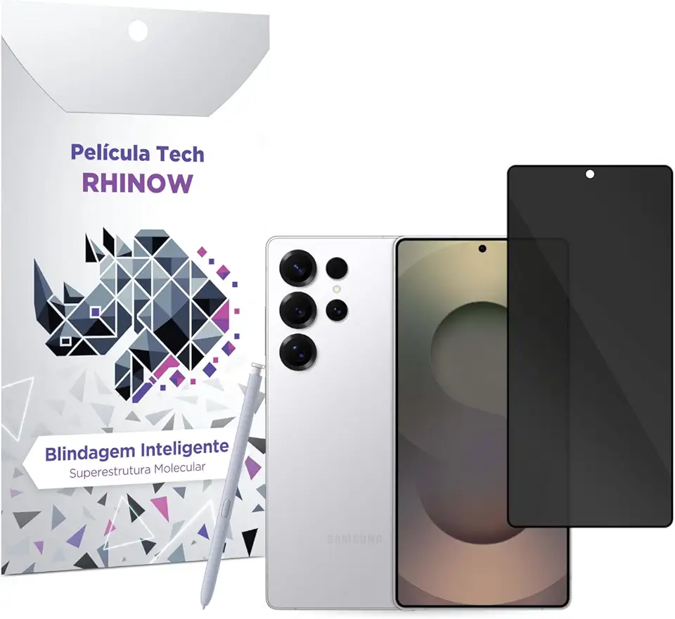 Película de Privacidade Tech para Samsung Galaxy S25 Ultra - Anti Spy (Rhinow)