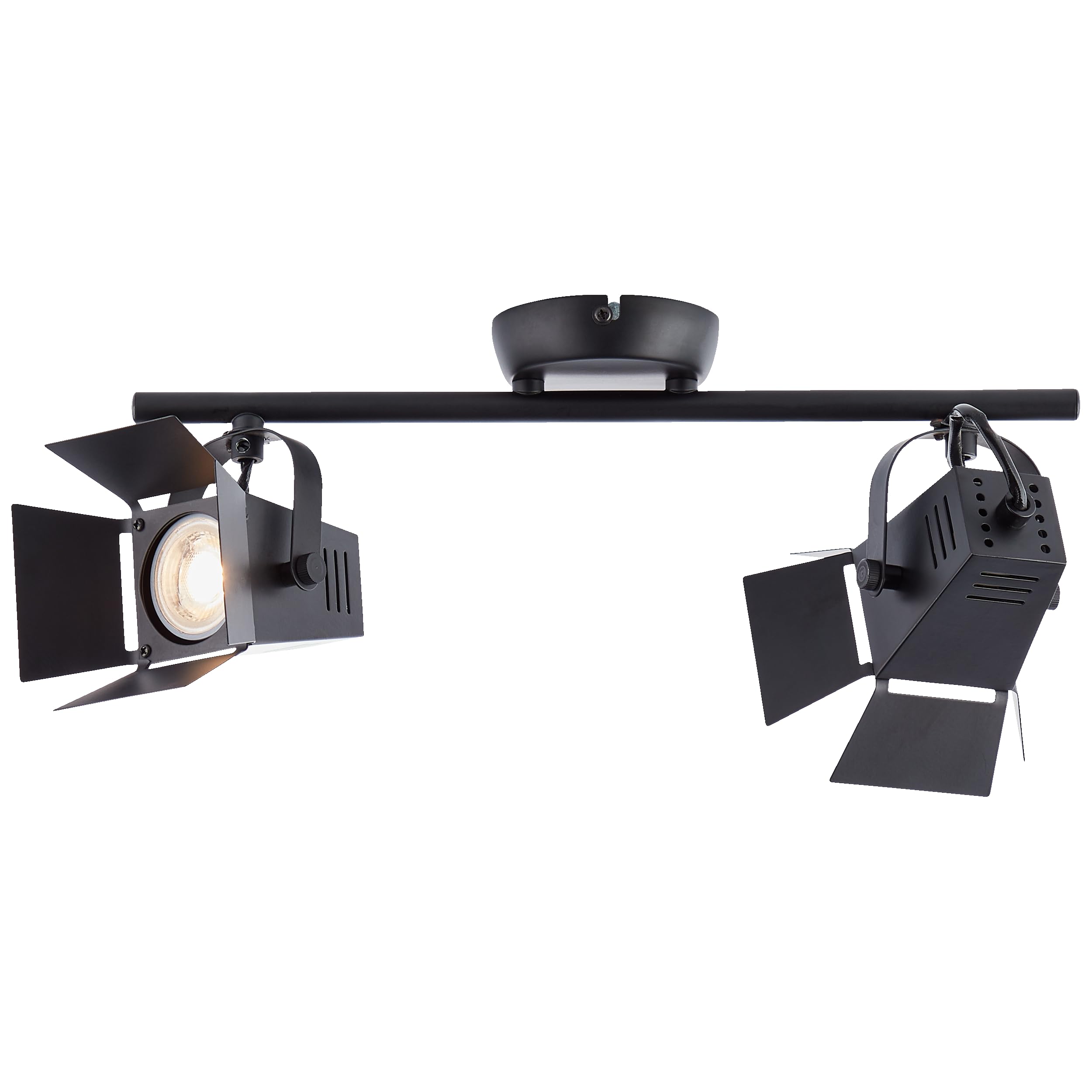 Lightbox Plafoniera LED faretto moderno da soffitto, 2x LED GU10 5W