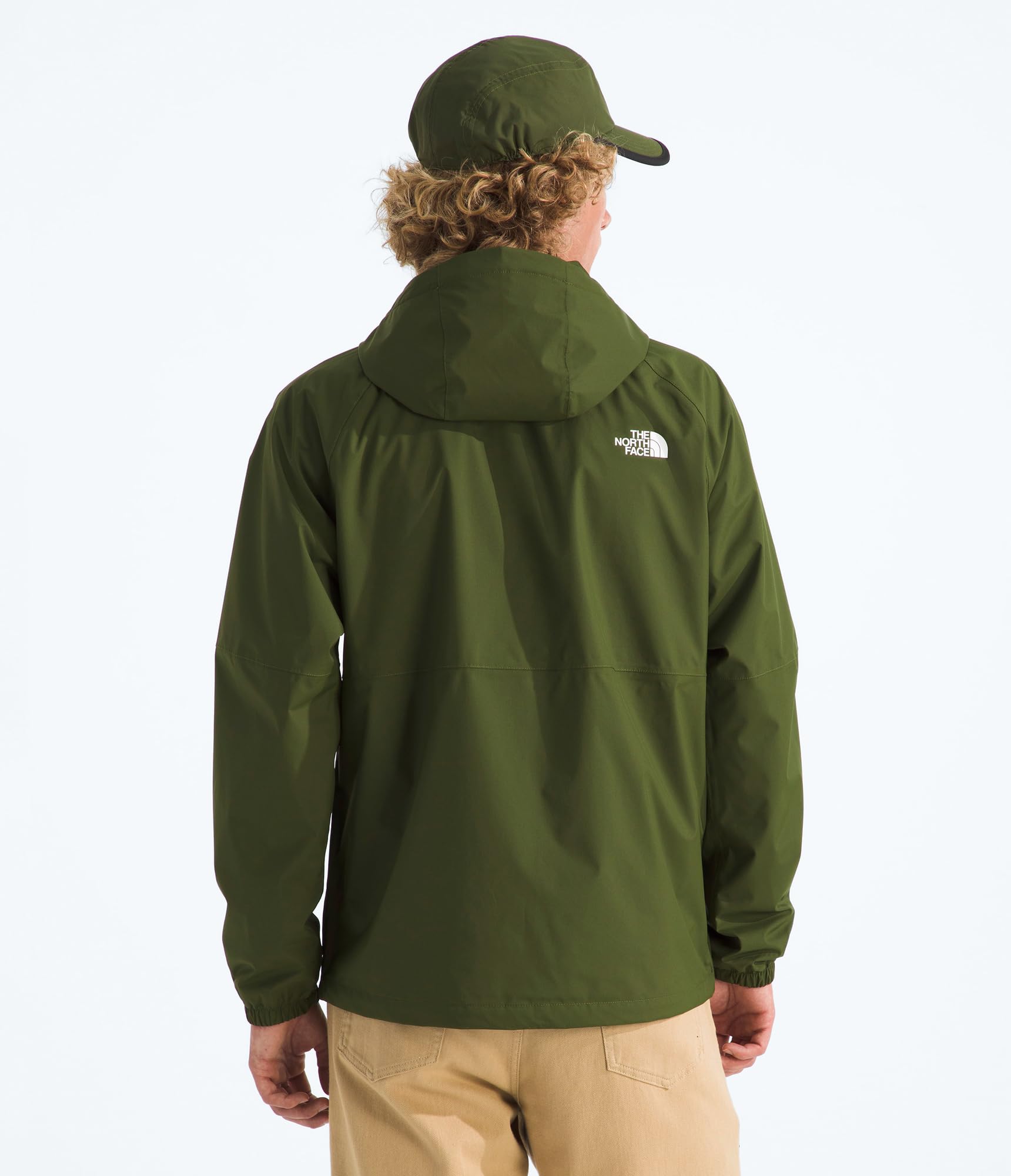 The North Face - Chaqueta con Capucha Impermeable Antora para Hombre - Impermeable, Cortavientos, Transpirable - Tejido DryVent - Materiales Reciclados
