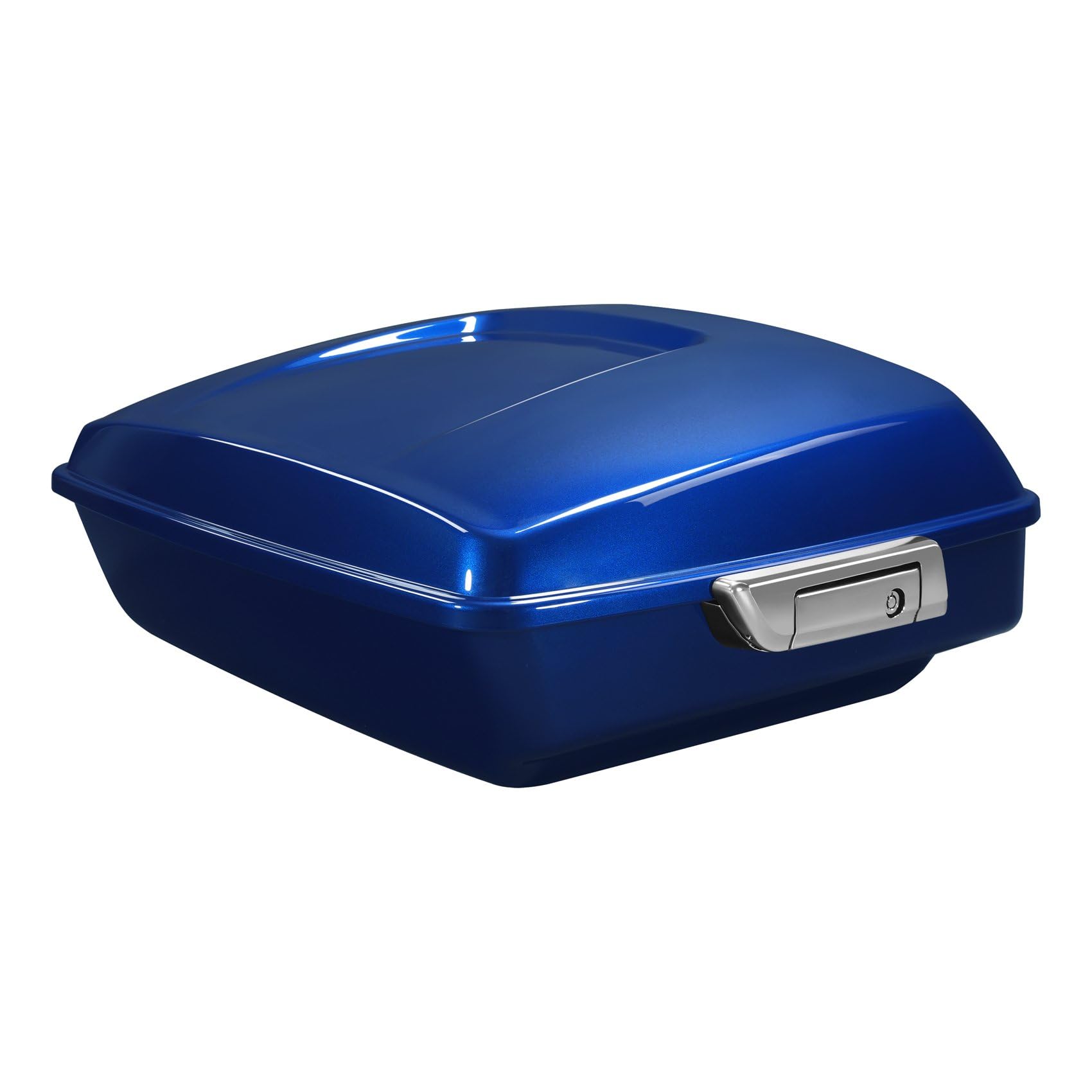 HR3 For Superior Blue, Chopped Tour Pack Luggage Trunk & Latches Compatible with 2017 FLTRXS & 2017 FLHXS, for 2014-later Harley Touring Road King, Road Glide, Street Glide, Electra Glide