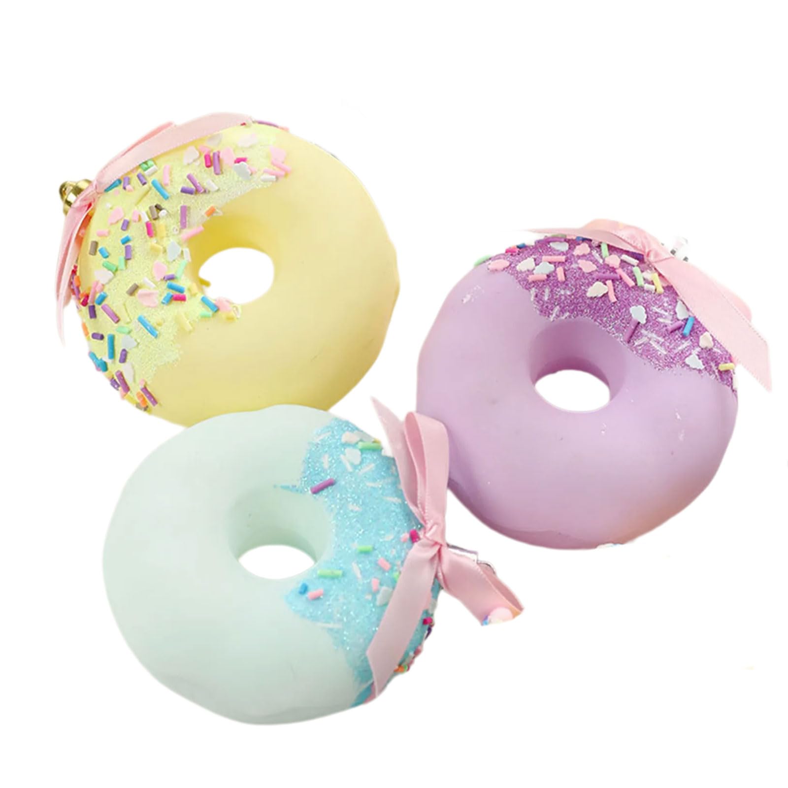Buxuaaaa A Buxuaaa Colorful Baubles For Christmas Tree Decorations For Party Nd Home Colorful Hanging Pendants Embellishment Christmas Tree Baubles