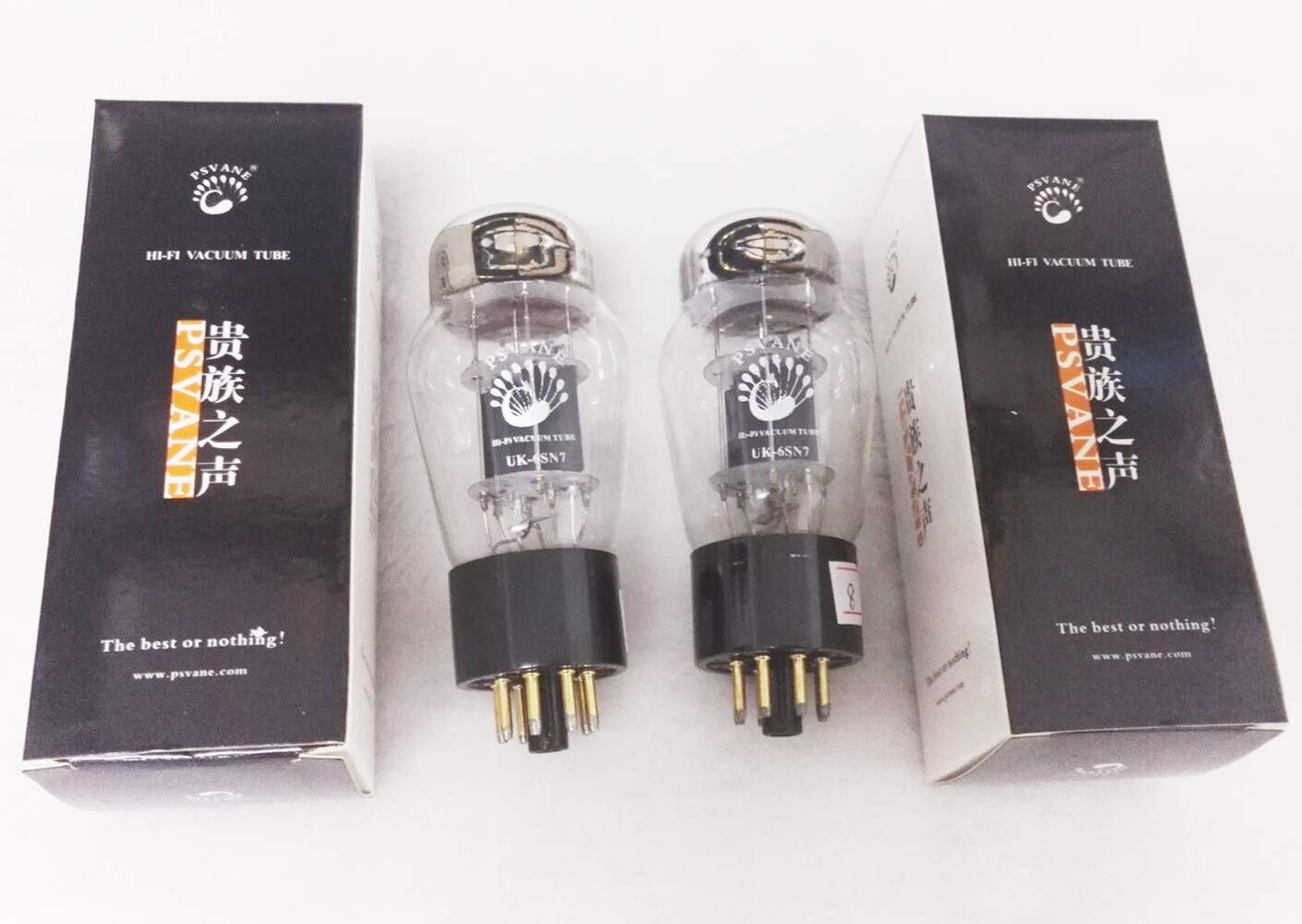 1x NEW Matched pair PSVANE UK-6SN7 Audio Valve Vacuum Tube 6N8P/6H8C/CV181 6SN7
