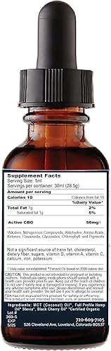 Miniatura 2 de Gotas de bienestar mejorado de CBG orgánico de 750 mg - Sabor a cereza  Función cognitiva, dolor de cabeza, intestino, músculo, apoyo articular  25