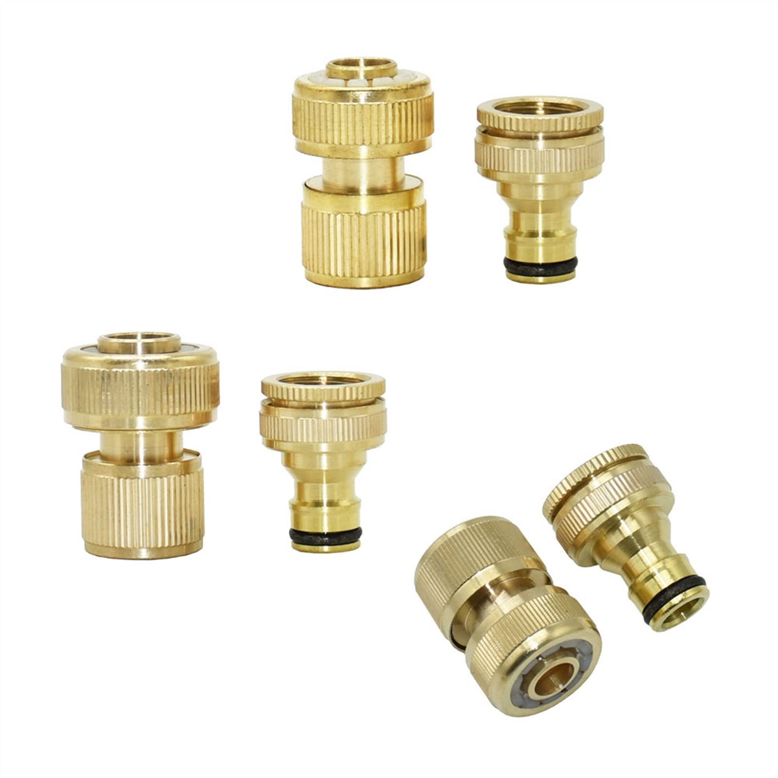 Tuyau d'arrosage connecteur rapide kit femelle en laiton pour tuyau d'irrigation 20mm