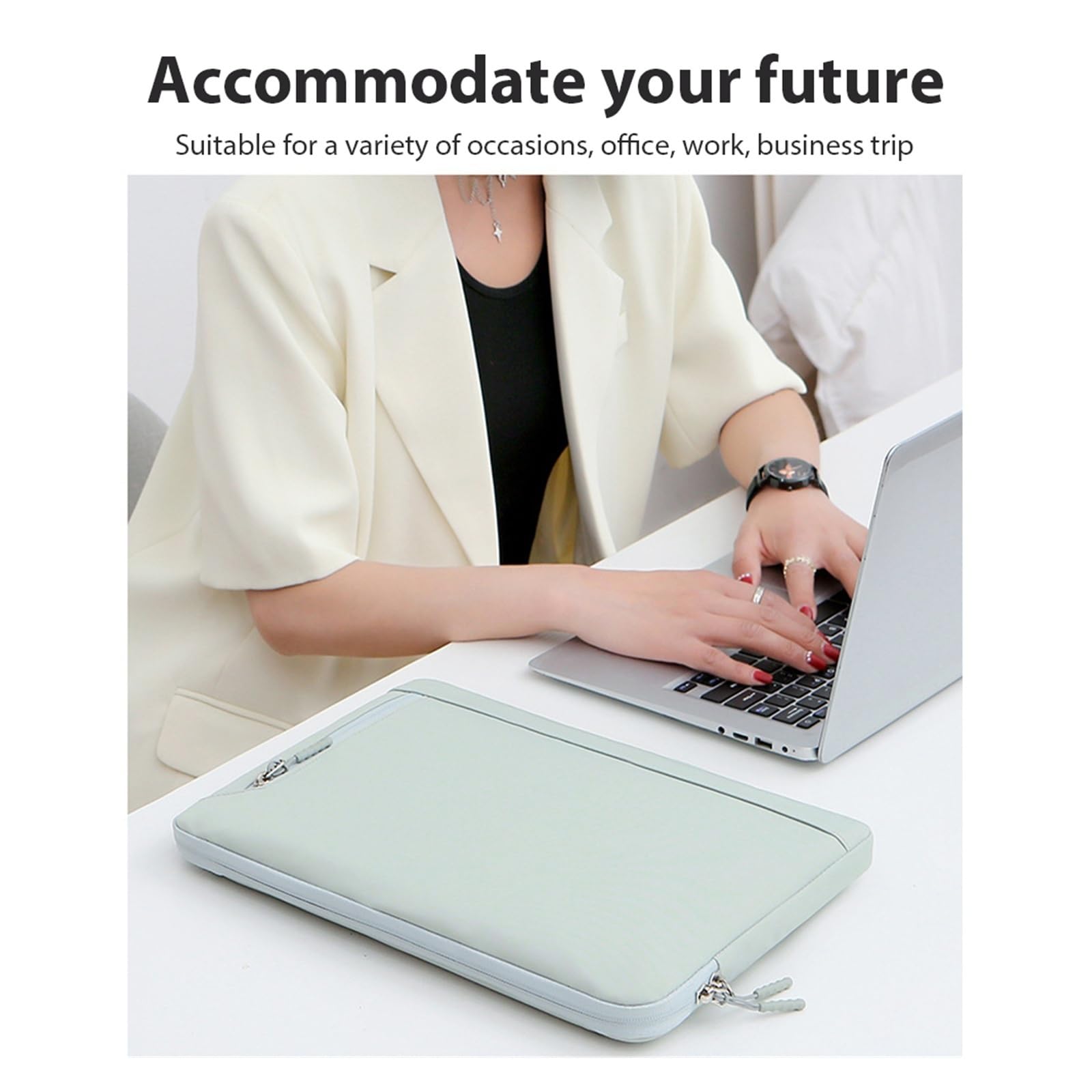 Custodia per Laptop da 13,3, 14,6 e 15,6 Pollici, Borsa per Notebook, Tablet, Custodia Impermeabile per Air PRO, Uomo e Donna