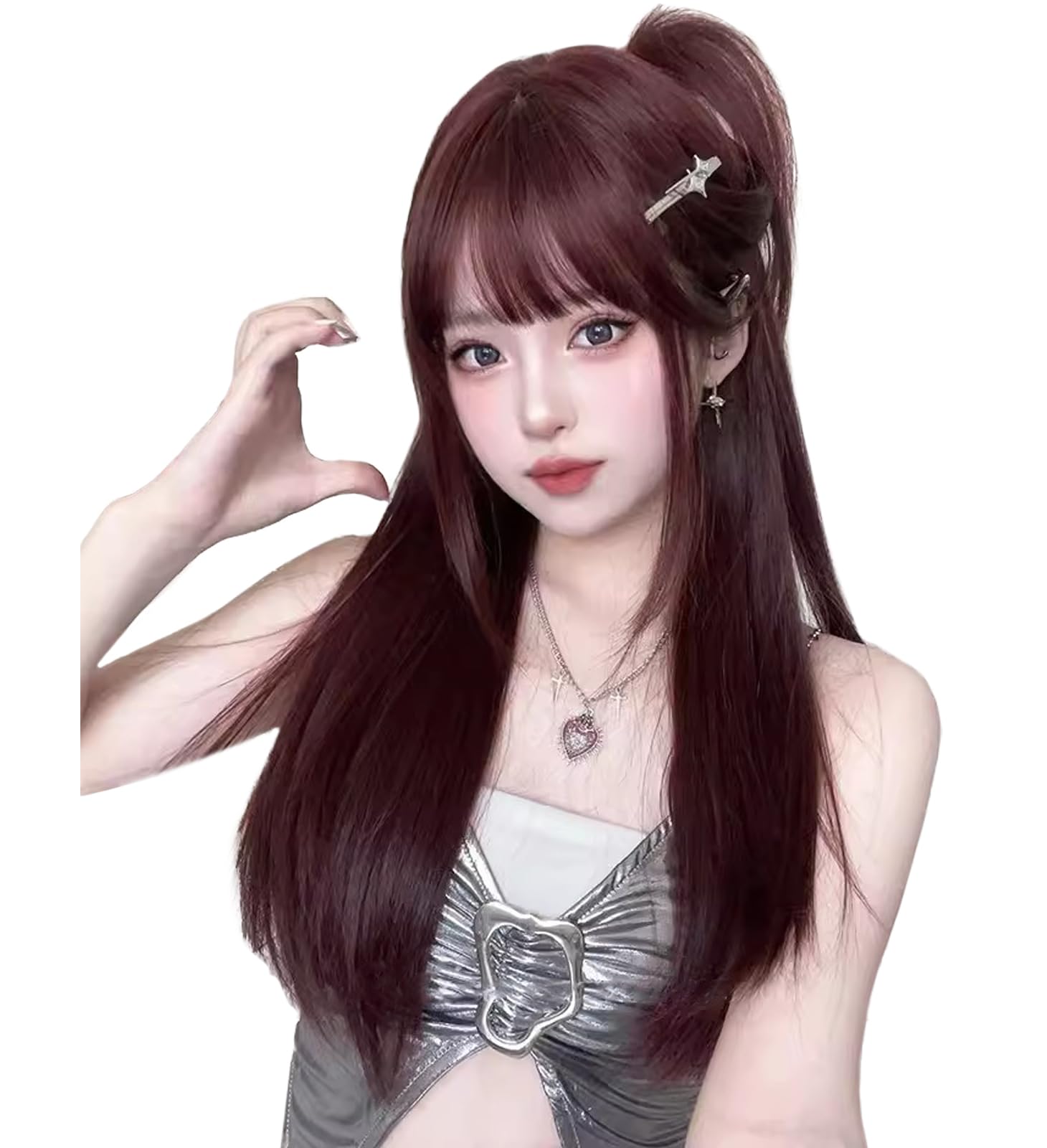 Saguna Wig ダークブラウン カールウィッグ Saguna Wig ダークブラウン カールウィッグ Amazon.co.jp
