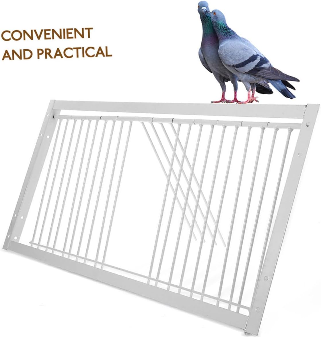Mipcase 2pcs Racing Pigeon Door Pigeon Wire House Door Secure Bird Cage Replacement