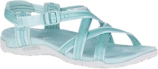 صندل تيران اري بشريط كاحل شبكي للنساء من ميريل