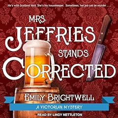 Mrs. Jeffries Stands Corrected Audiolibro Por Emily Brightwell arte de portada