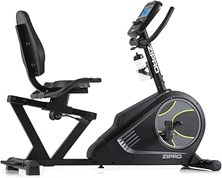 Zipro Cyclette Glow, Fitness Bike Ergometrico, Trainer Magnetico per Bicicletta, Ergometro fino a 150 kg, Bici da Interno, Cyclette per Allenamenti Domestici, Cyclette da Ciclismo con Cavo