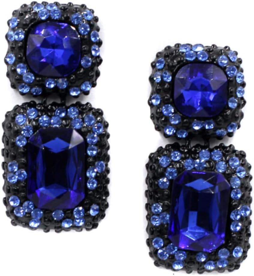 YouBella Fashion Jewellery Ear Rings Drop and Dangler Earings Crystal Earrings for Girls and Women