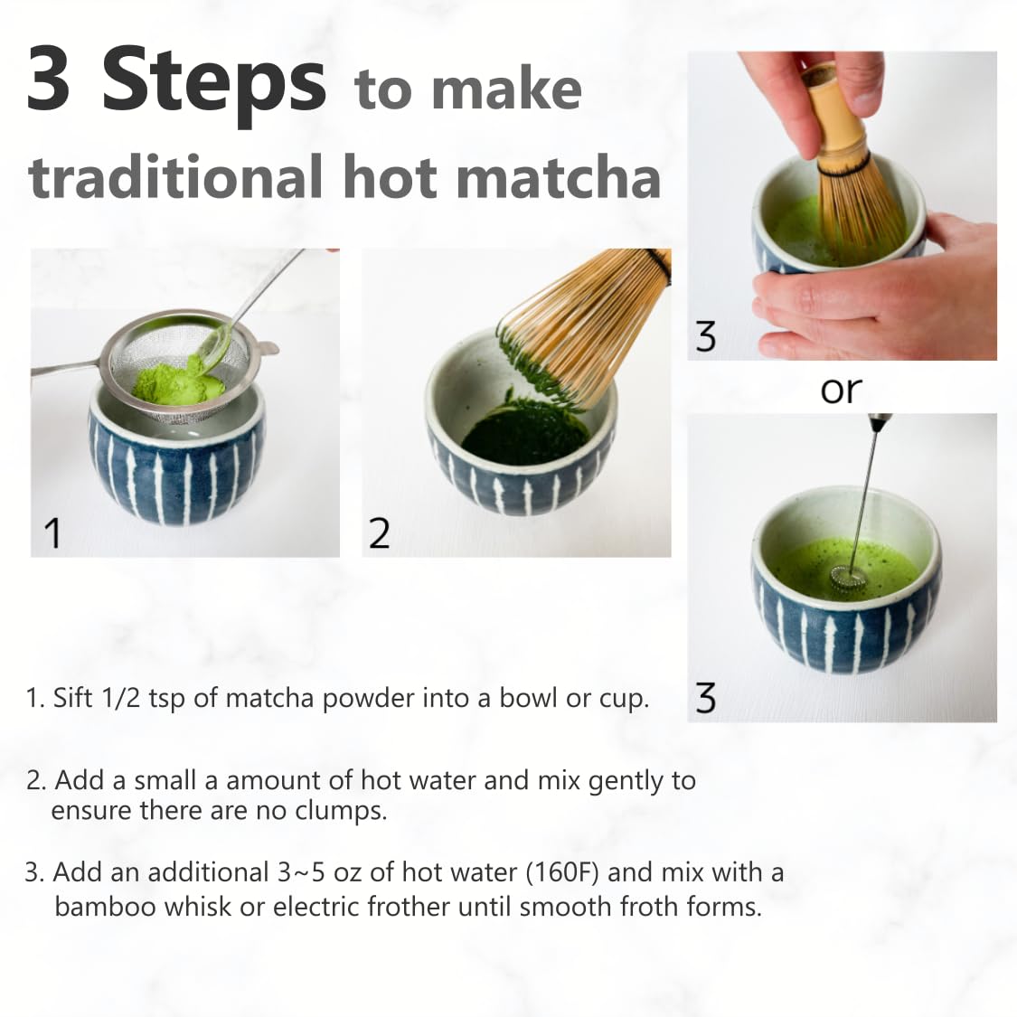 Wako Matcha First Harvest Premium Uji Matcha Ceremonial Grade Green Tea Powder For Cafe-Quality Hot Iced Matcha and — view 7