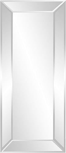 Miniatura 2 de Howard Elliott Collection Howard Elliott Vogue - Espejo rectangular para colgar en pared o tocador, marco, 20 x 48 pulgadas, espejo