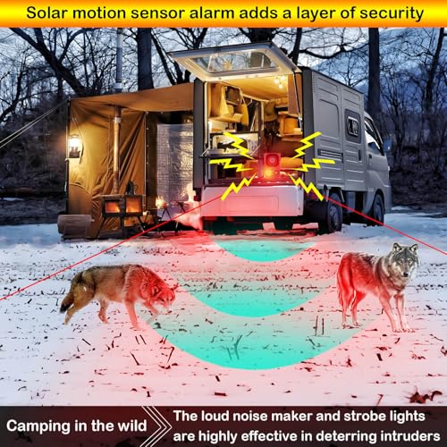 Paipaimeiren JBQ-X PRO Solar Motion Sensor Alarm Outdoor - Dog Barking thumb #3