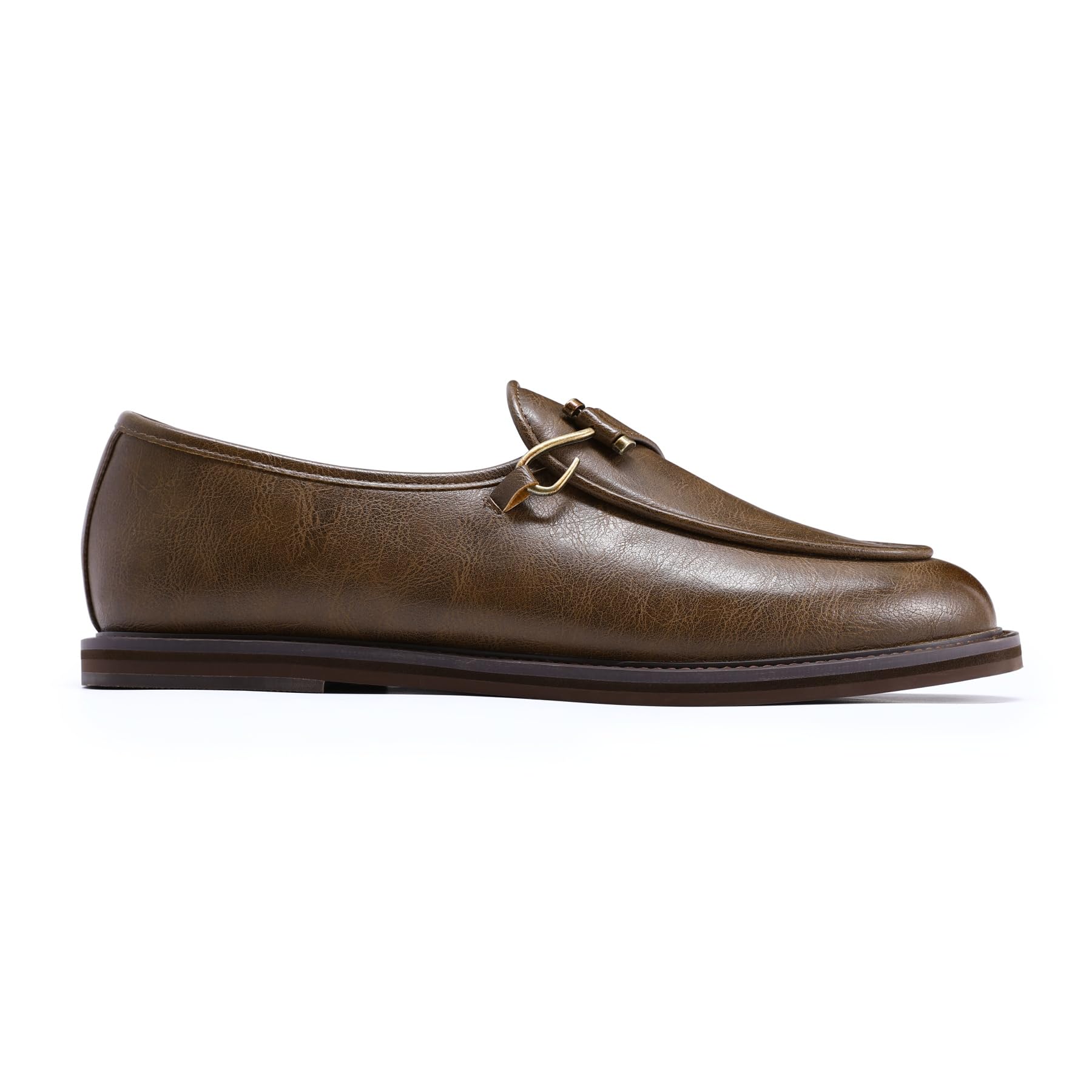Allthemen Mocassini Uomo Comfort Casual Slip-on Scarpe da Barca in Pelle Matrimonio Formale Loafer Eleganti