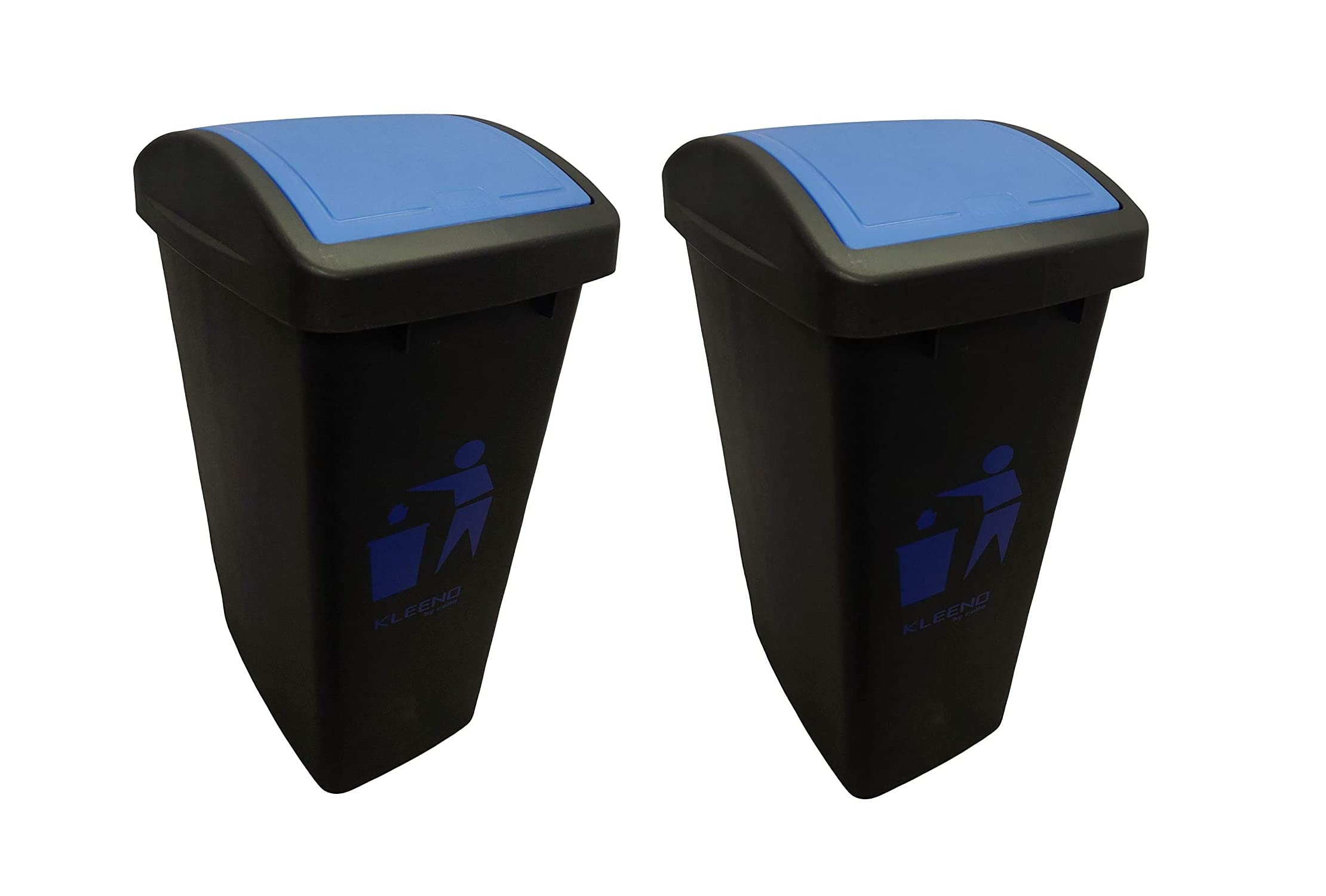 CELLO Plastic Swing-Lid Garbage Dustbin 48 Ltr, Blue/Blue - Combo Pack of 2 (B09XXWVQF7) Amazon Price History, Amazon Price Tracker