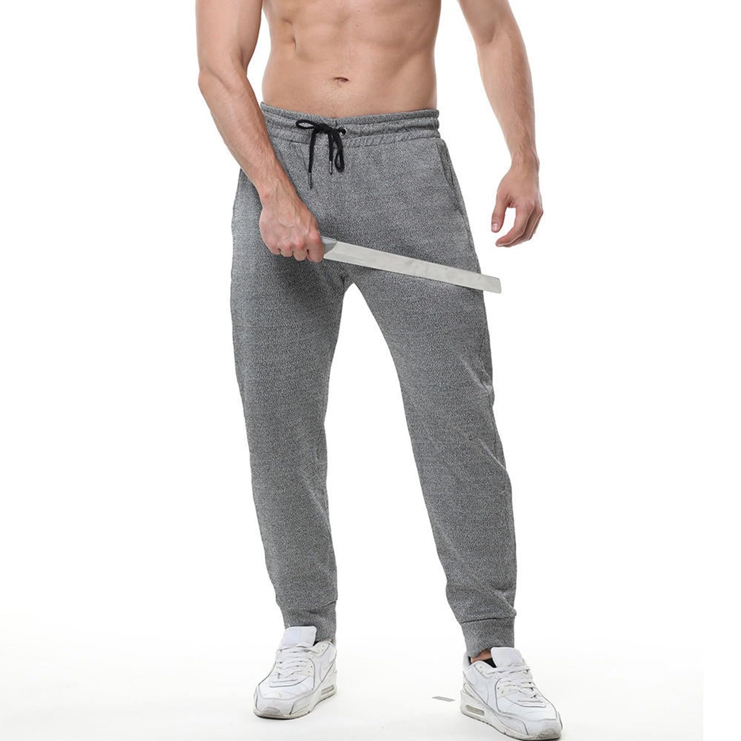 FUELIX Ropa De Protección contra Cortes De 5 Niveles, Pantalones Resistentes Al Desgaste Ropa Anti Cuchilla Ropa De Trabajo De Seguridad para Defensa Personal, Pantalones De Trabajo Anticortes XXL