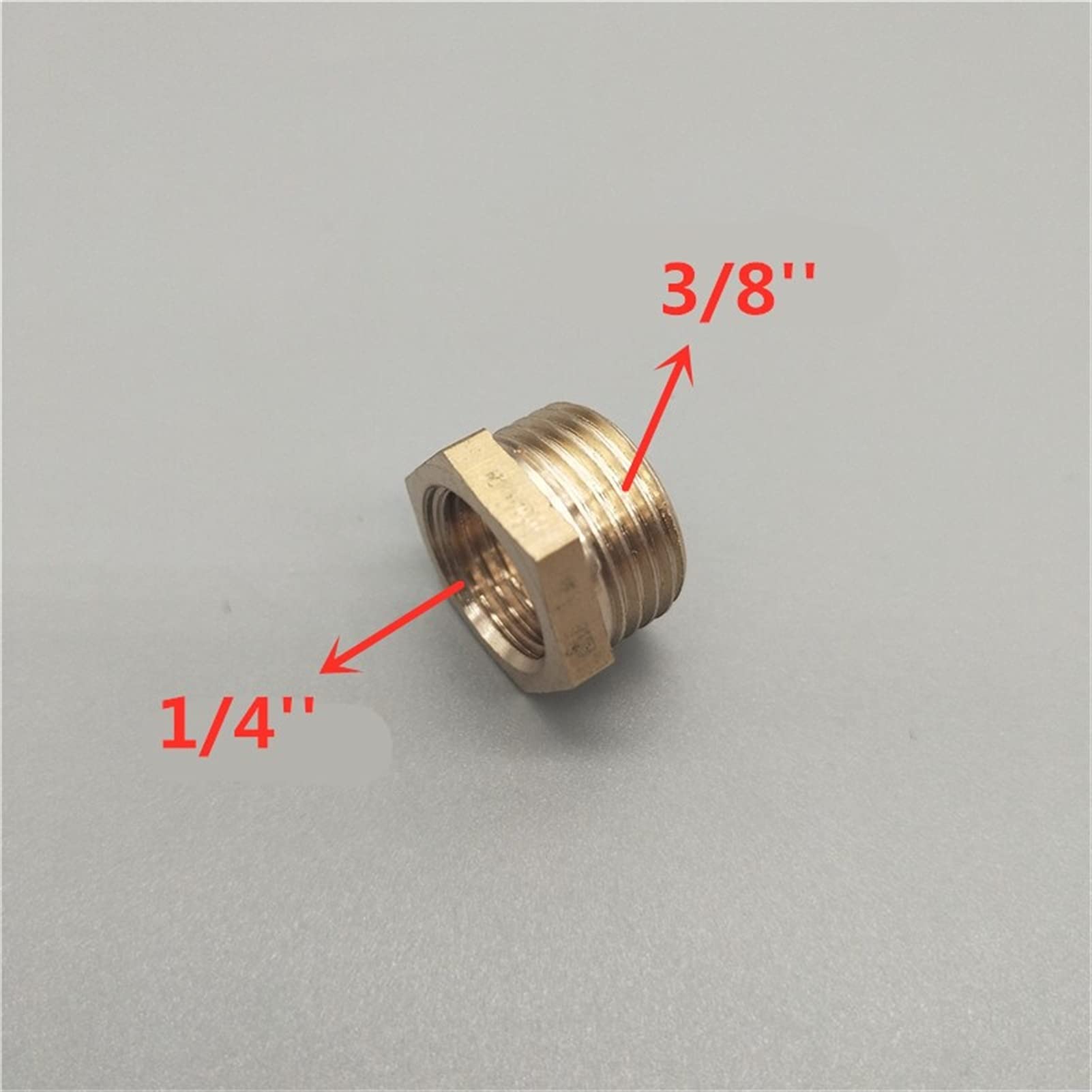 DLLTEC Qinlu-Brass Connector Hose Fitting 1/8 