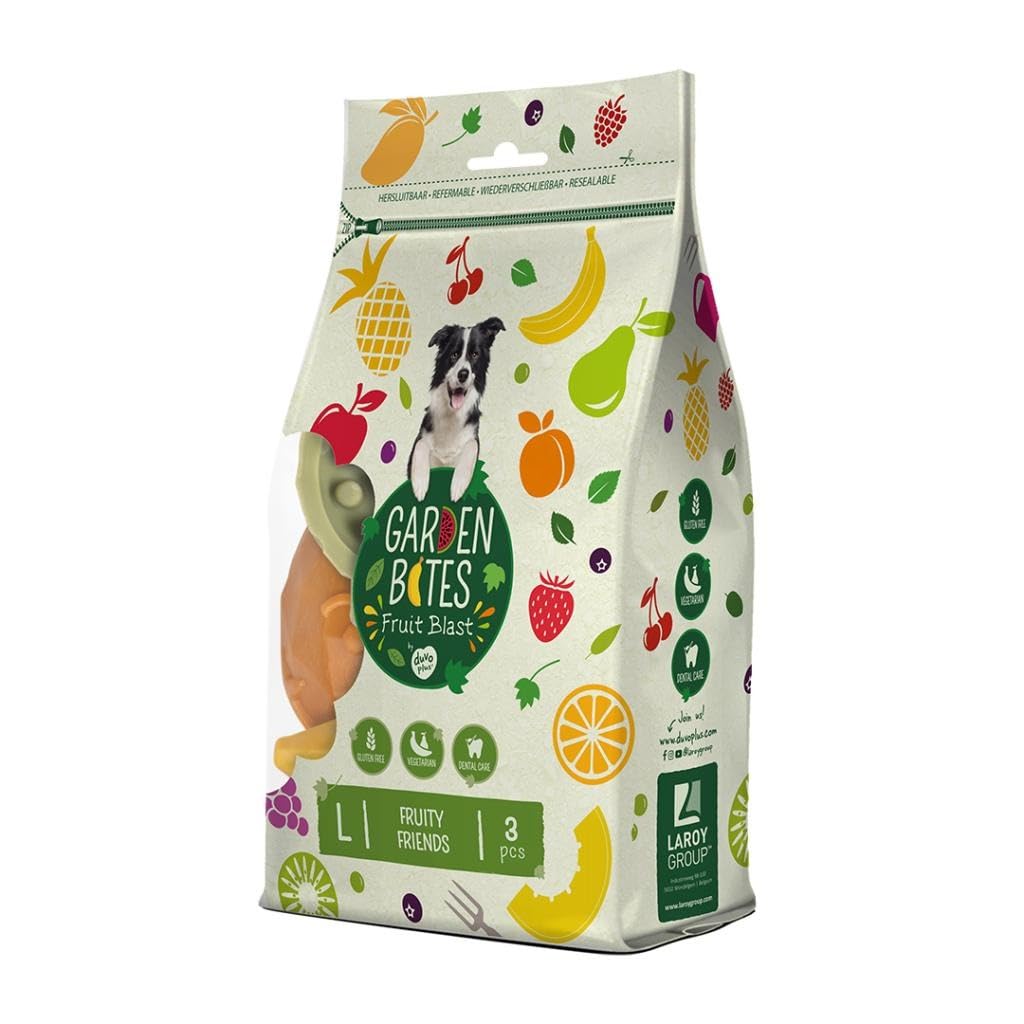 Duvoplus Garden Bites Fruity Friends Large 3 Pack