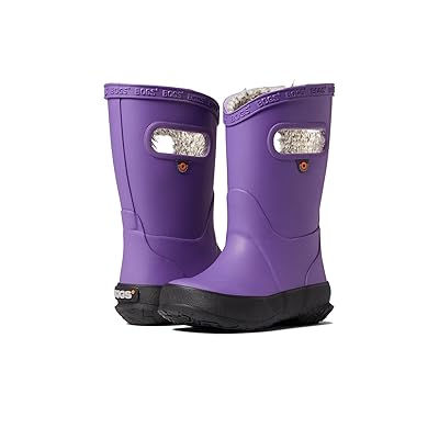 Bogs Kids Rain Boot Plush (Toddler/Little Kid/Big Kid) Kids Shoes Purple