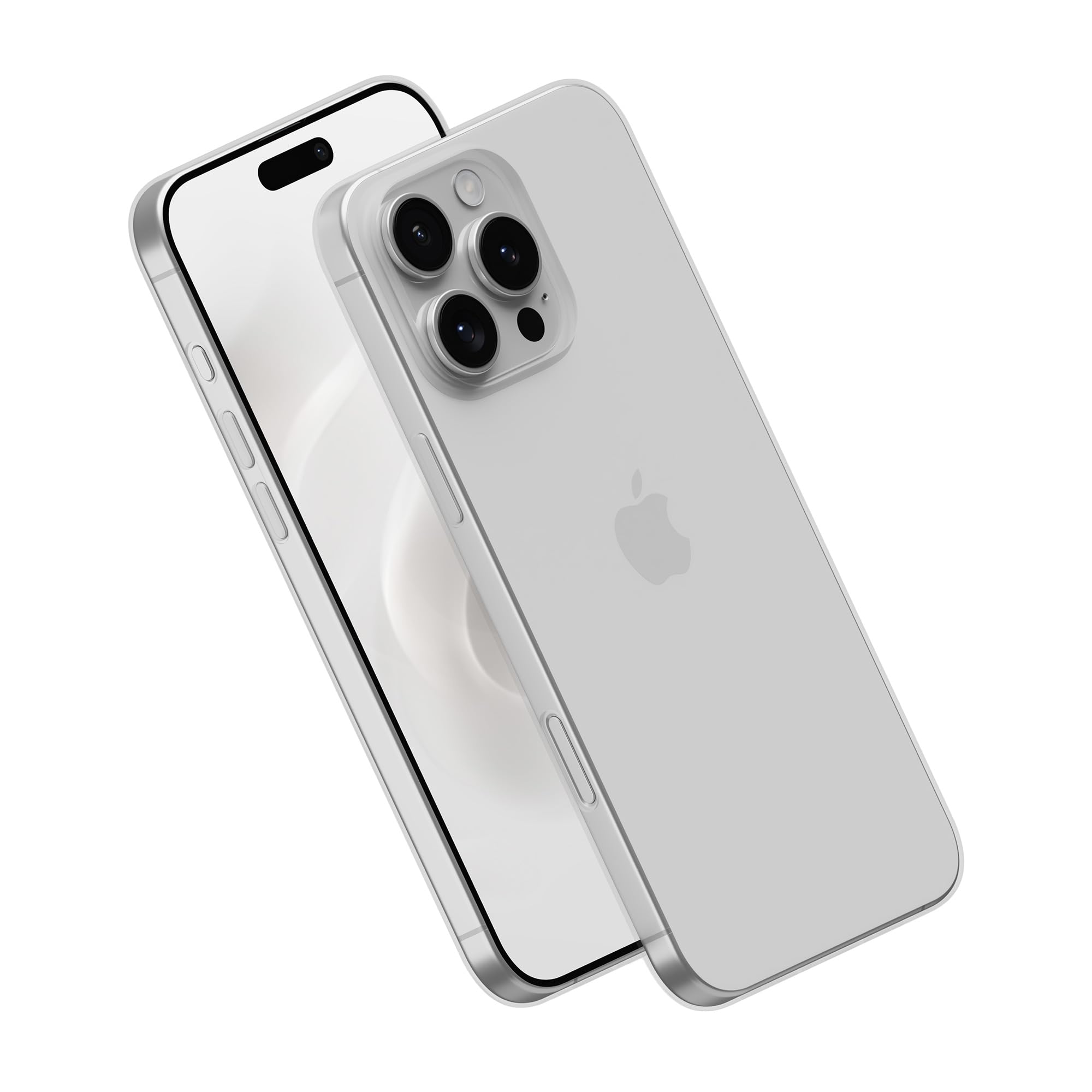 PEEL Flex Case Compatible with iPhone 16 Pro Max (Clear Soft) - Slim Minimalist Design, Branding Free, Soft Flexible TPU Material, Ergonomic Feel - Protects & Showcases Your Device