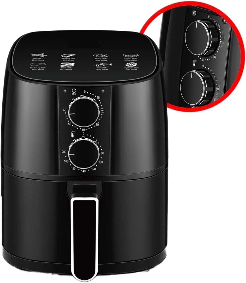 Air Fryer 4.2L Large Capacity 360Baking Toaster Without Oil Electric