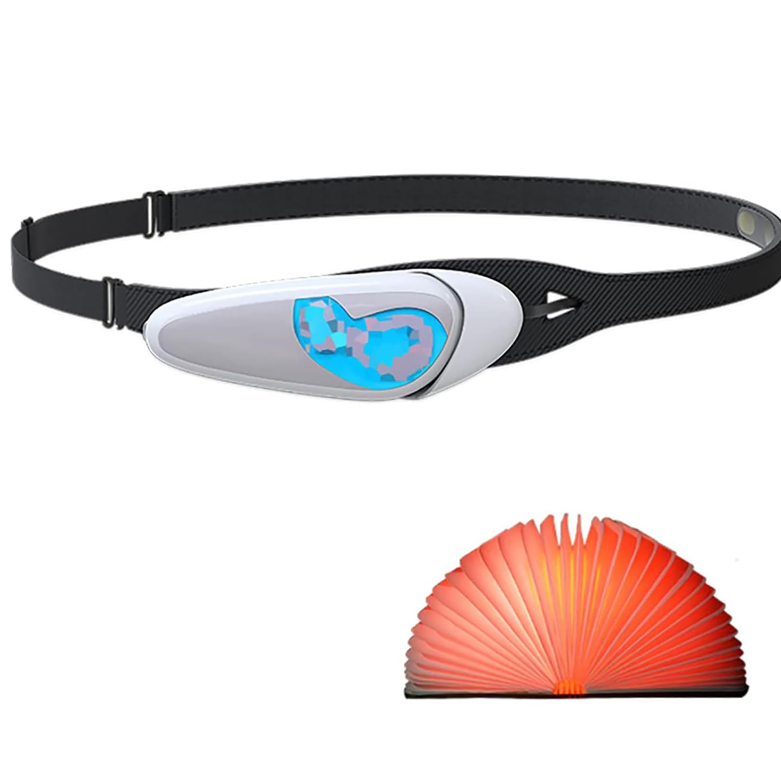 Biosensing Meditation Headband, Brainwave Biofeedback Headband, Add Emotion Sensing Light and Analyzing Brain Wave Data, for Training Concentration, Meditation and Relaxation
