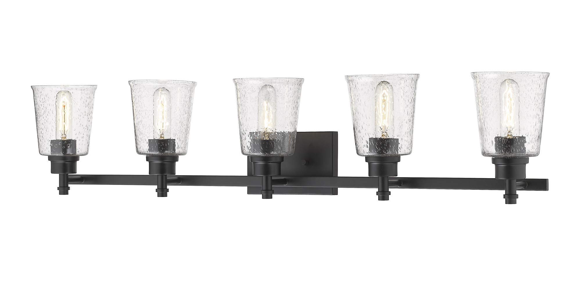 Z-Lite 5 Light Vanity 464-5V-MB, Black
