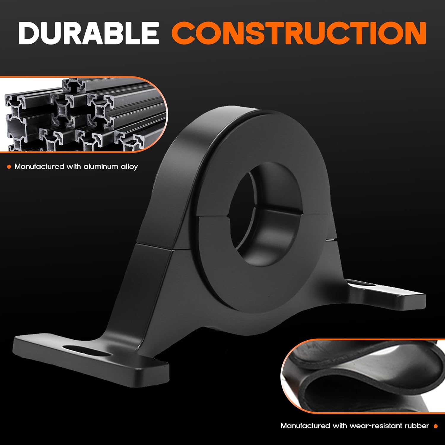 Center Bearing Support Solution for 2015-Up Dodge Charger, Challenger, Chrysler 300,Compatible with V6 & V8 All Trims,Replaces 52123980AD