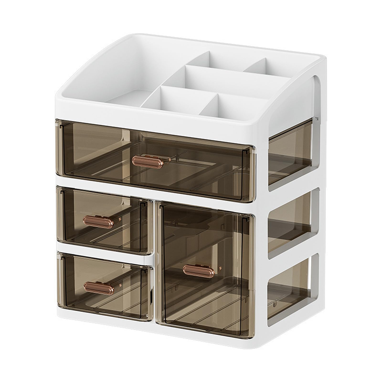 Kaeltsyn Sturdy Desktop Storage Unit with Sections and Upper Face for Home Work Area Home Offices Planner