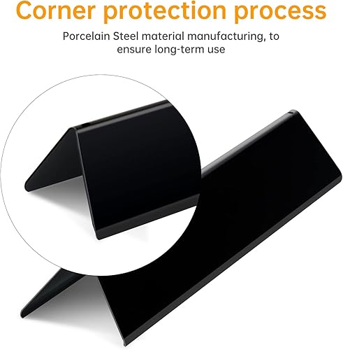 Miniatura 5 de NEURARC 16GA - Barras aromatizantes esmaltadas en porcelana 7635 y piezas de repuesto para quemador Weber Spirit E-210 E-220 S-210 S-220 Spirit,