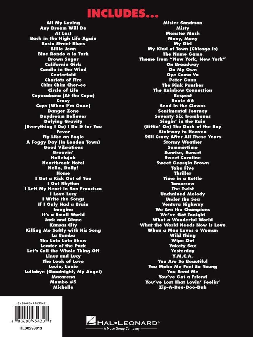 Best Fake Book Ever 5th Edition: Over 1000 Songs for Keyboard Vocal Guitar and All C Instruments | Comprehensive Sheet Music with Chords Lyrics and Melodies ... and All C Instruments (English Edition)