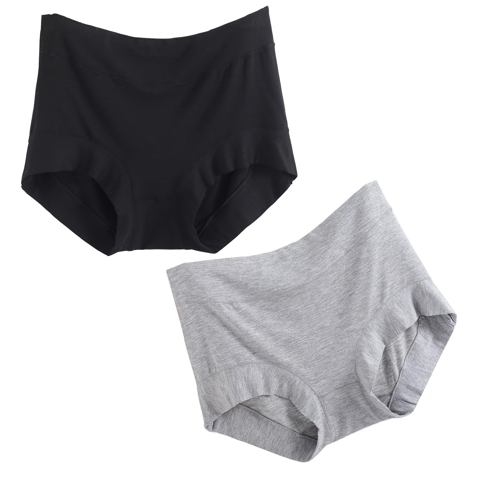 Pack Plus Size Panties Highly Elasticity Briefs for Women Big Curvy Soft Bikini Breathable Underwear