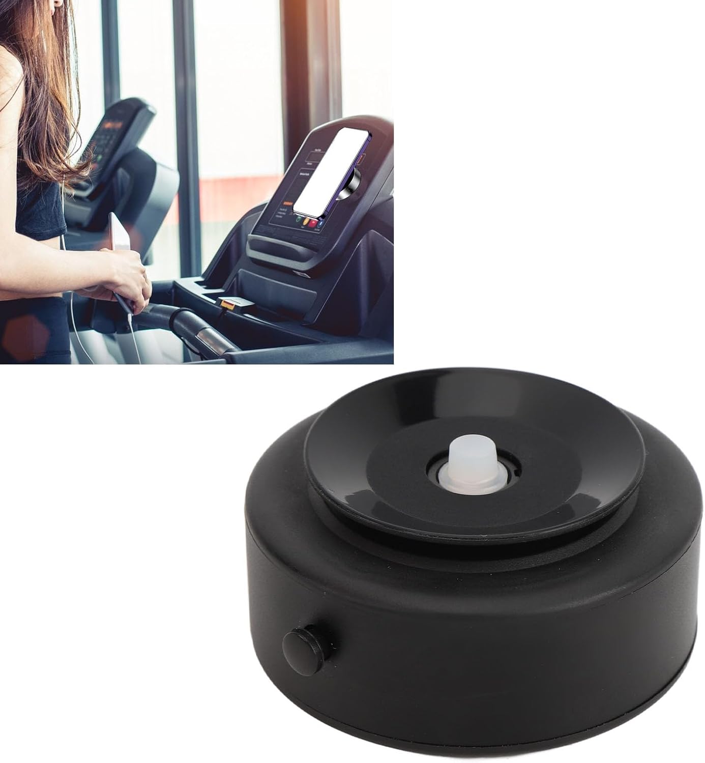 Vacuum Magnetic Phone Holder 18 to 65Kpa Electric Vacuum Magnetic Suction Phone Mount for Home Car image 3