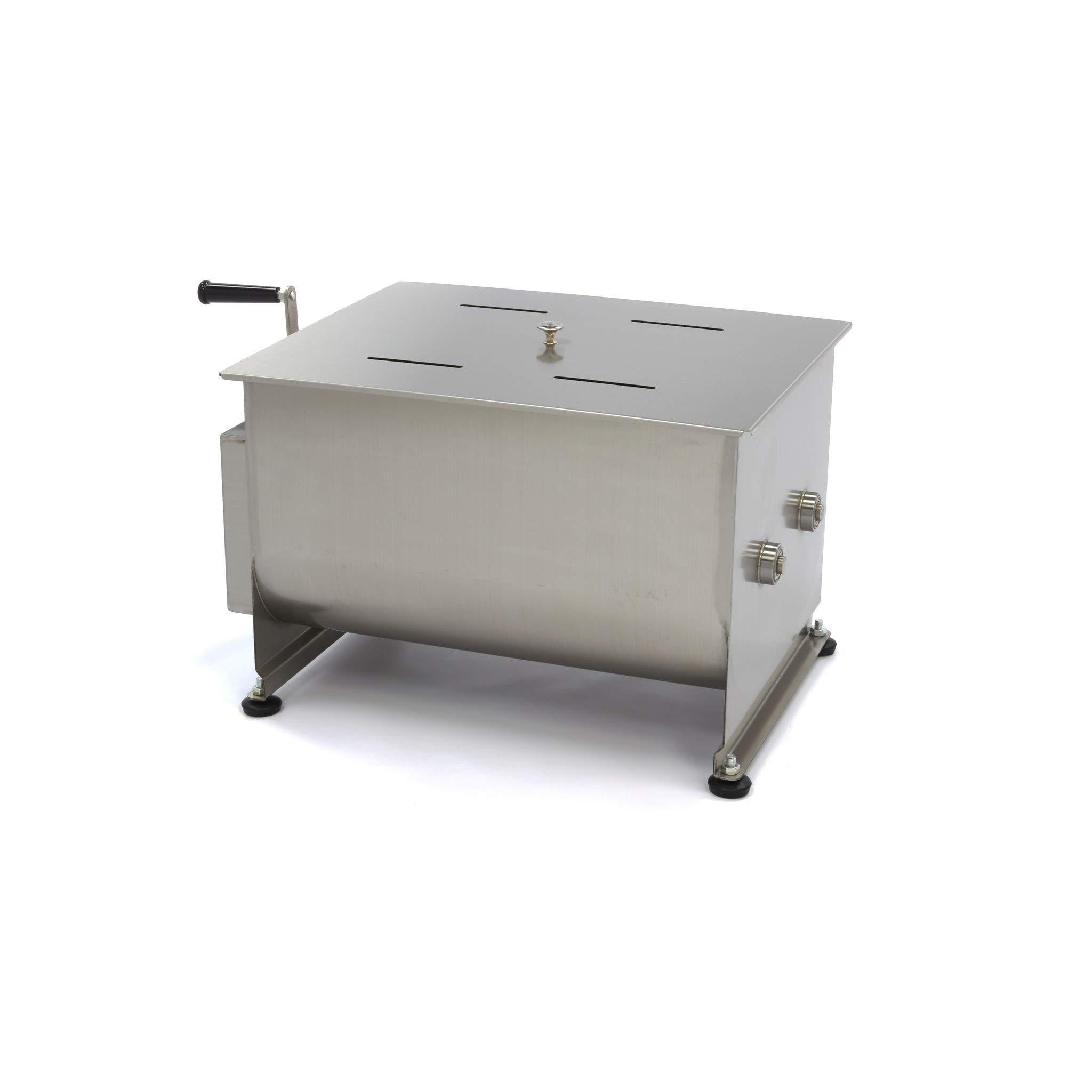 Maxima Mixeur à viande gastro - 50 l - 43 kg de viande - Double axe - Manuel