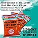 Old Vienna of St. Louis Snacks (Red Hot Corn Chips Hot Barbecue, 8 oz 3 Pack)