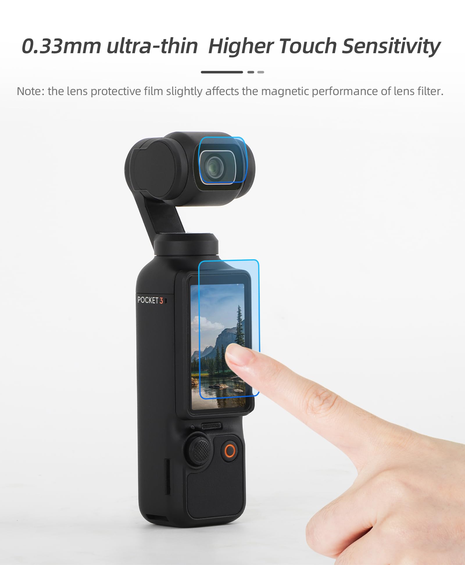 Amazon | TOMGDRACO DJI OSMO POCKET 4/POCKET 3 強化ガラスフィルム