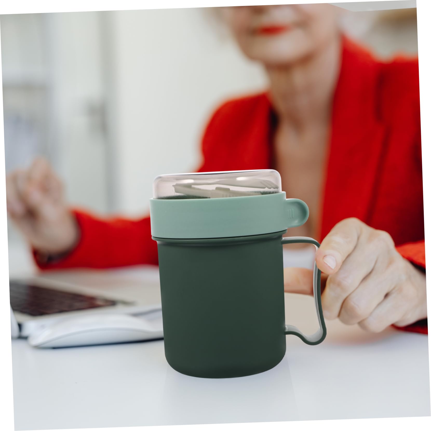 Vaidha Tasse En Acier Inoxydable Tasse De Petit-Déjeuner Tasse De Lait