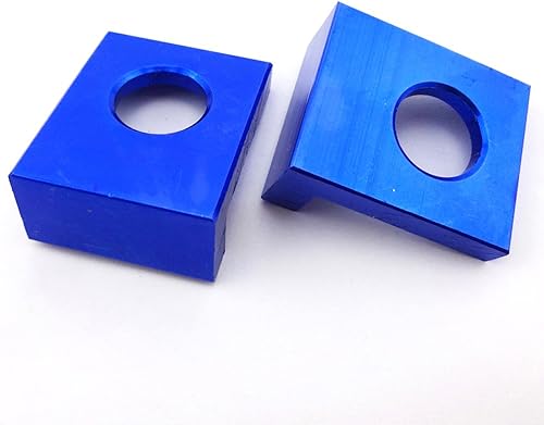 Miniatura 6 de Tensor de bloques de eje de ajuste de cadena azul de 0.591 in para motocross chino Pit Dirt Bike