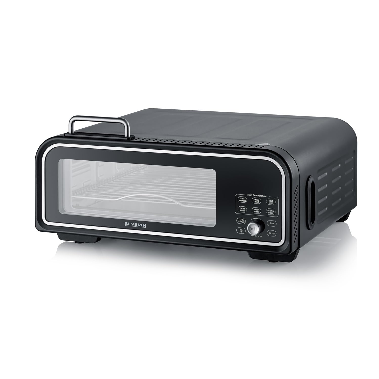 Forno Per Pizza Severin - Pg8575 - Pietra Per Pizza Diametro 29 Cm - Capacit? 18 L - 2000 W