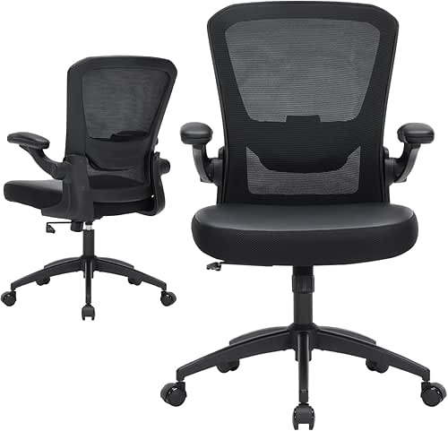 Office Chair Ergonomic, 350lbs Desk Chair Comfy with PU Leather