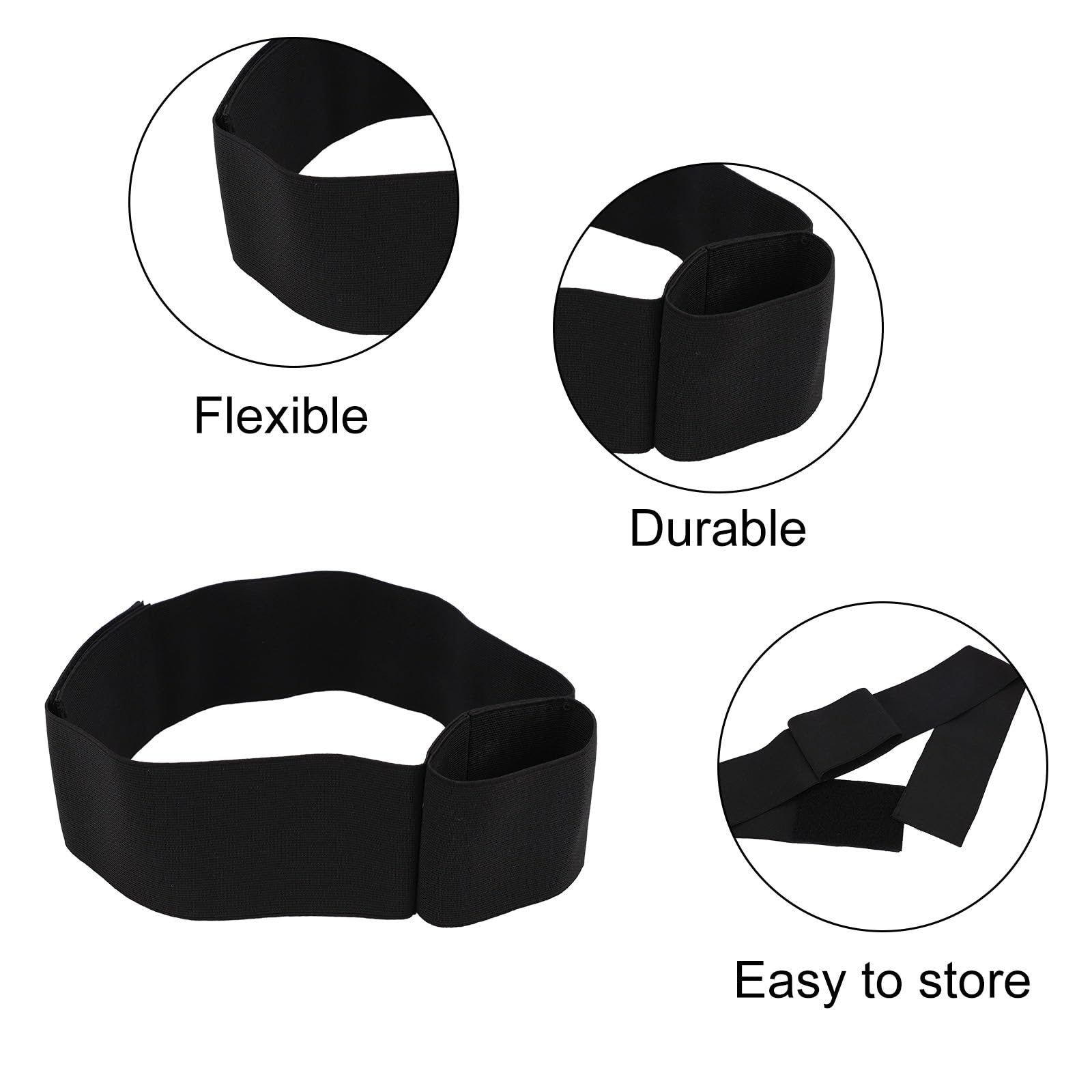 Swing Golf Trainer Brazo Flexible Corrección Postura Plano Swing Principiantes Hombres Mujeres Negro