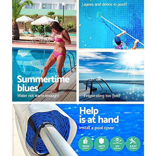 Nollapo NLA-1 Pool Cover Reel Set 18Ft Solar Pool Cover thumb #6