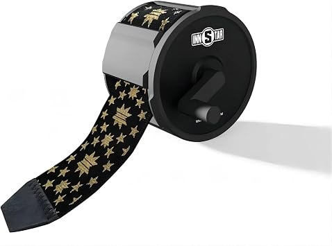 INNSTAR Portable Hand Wrap Roller - Fits All Boxing & MMA Hand Wraps, Lightweight Boxing Wrap Storage Box