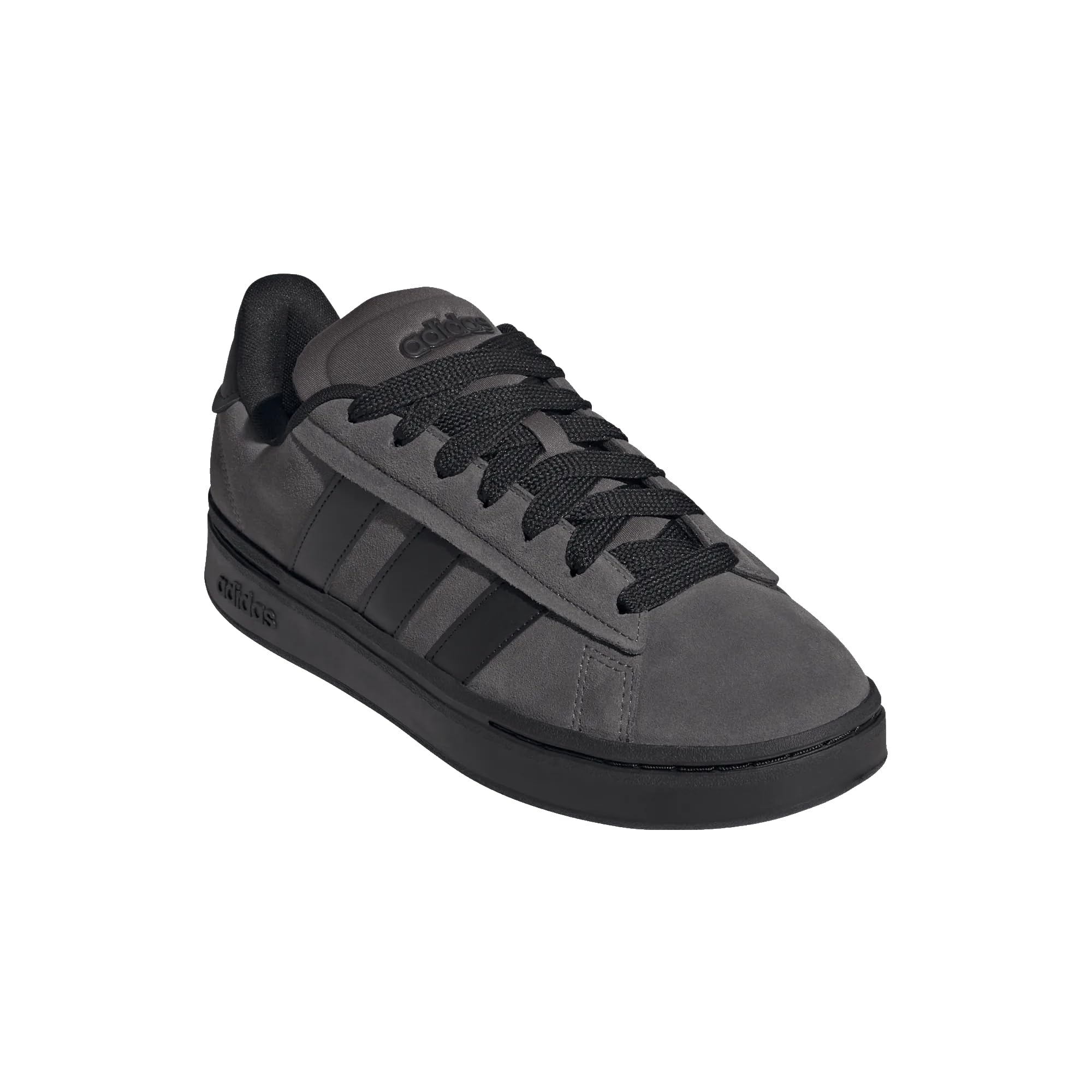 adidas Grand Court Alpha 00s Women's Trainers Shoes, Charcoal Black, 8.5