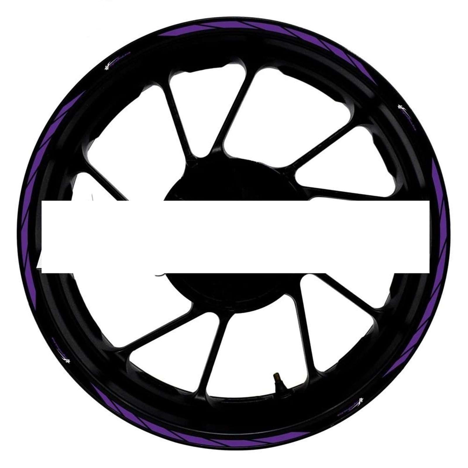 Motorcycle Accessories Wheel Stickers Reflective Rim Motorbike Waterproof Decals for Suzuki for Hayabusa 1300(Color10)