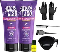 2 Progressiva De Chuveiro Hidraliso Alisante Orgânico 200 Ml