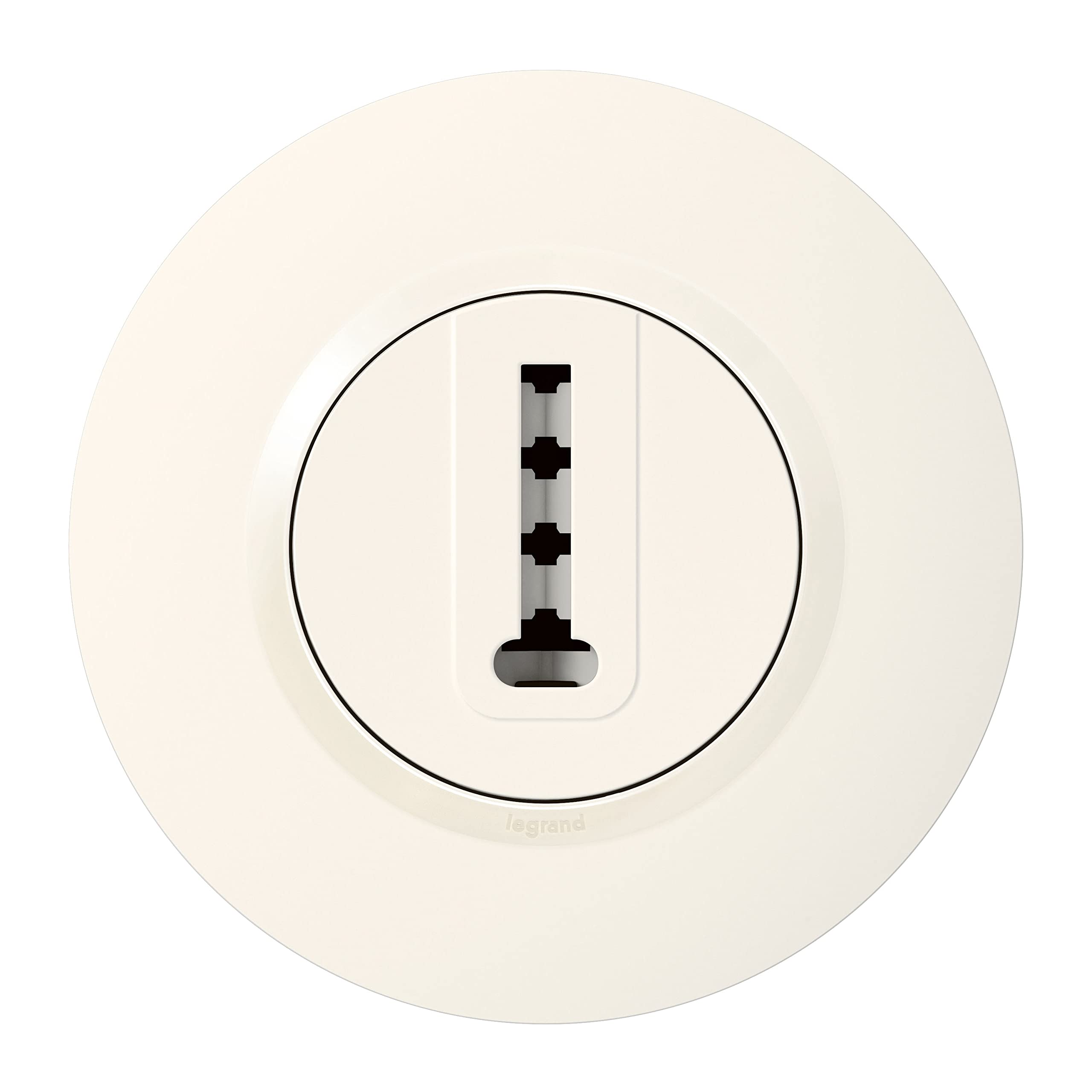 Legrand TEL T BL DEC CPT LEG95058 Telephone Socket in Tee White Complete Deco - Image 3