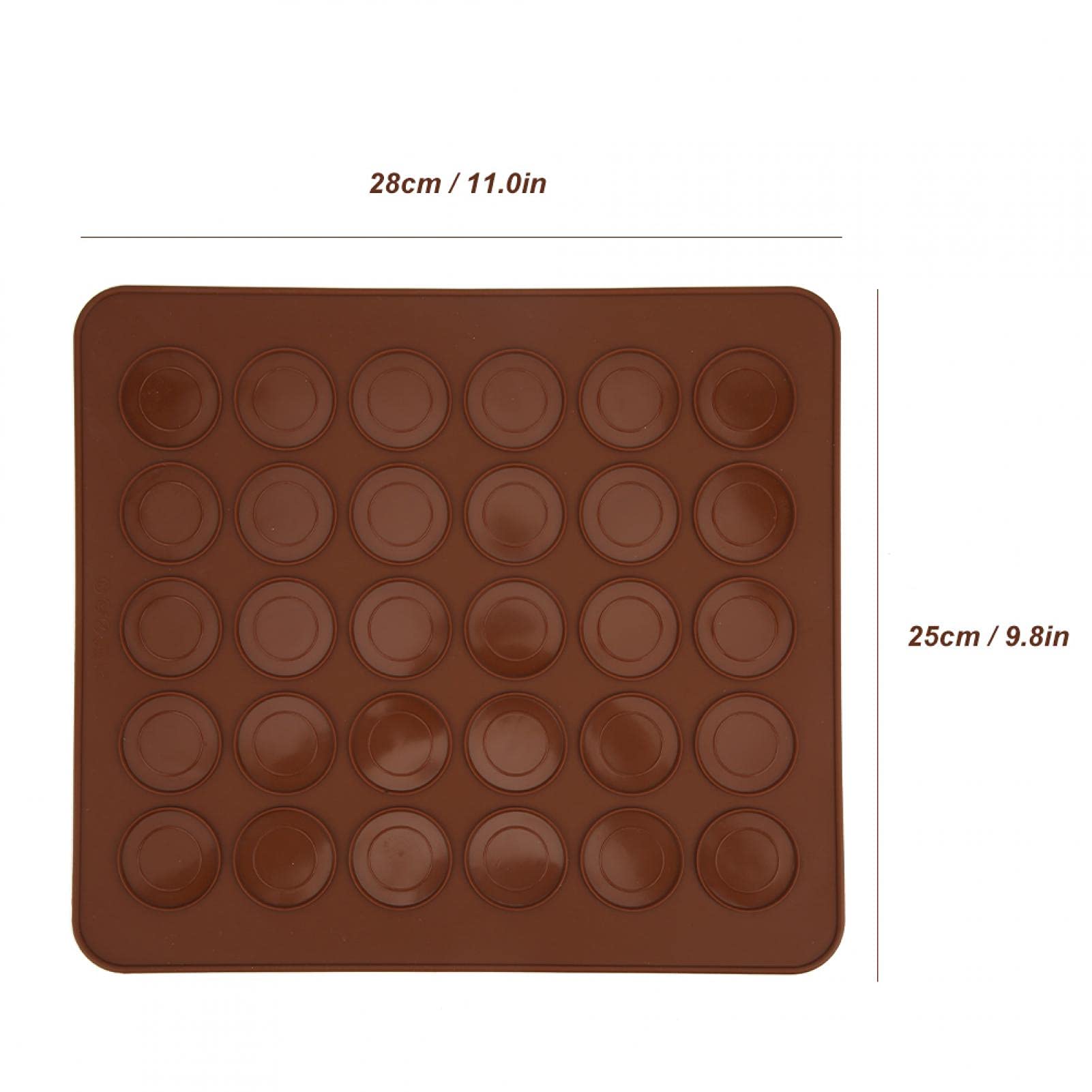 Tappetino da forno per macaron in silicone antiaderente in fibra di